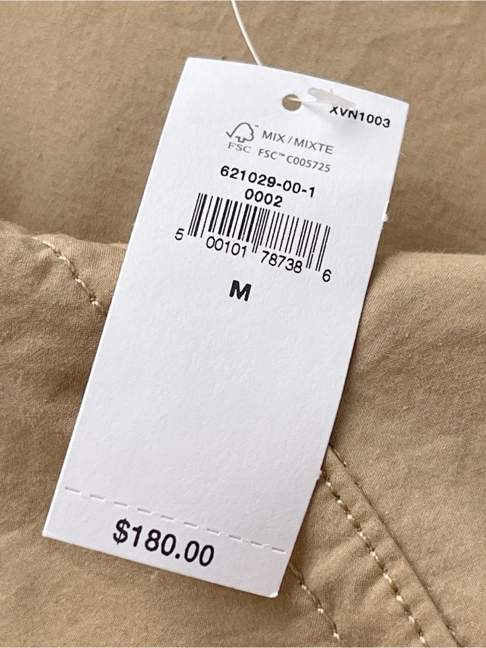NWT Banana Republic Finley Poplin Jumpsuit in New Khaki Beige Size M - Picture 14 of 16